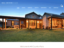 Tablet Screenshot of hillcountryplans.com